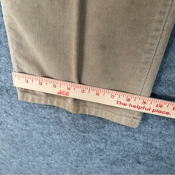 SEDGEFIELD Men’s Vintage Textured Micro-Cord Pants Tan Made in USA Size 32 - Picture 13 of 14